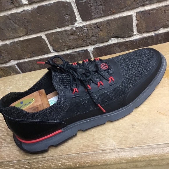 Cole Haan Black and Red Men's Sneakers - Picture 10 of 10